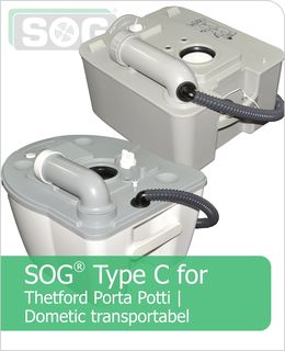 SOG Type C for Thetford Porta Potti/Dometic Transportable