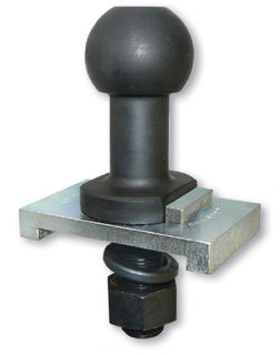 High rise tow ball for safety / anti sway couplings, 50 mm