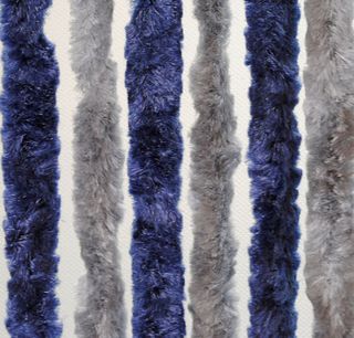 Chenille curtain ACAPULCO for caravan entrance door