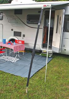 Fiamma Awning Tie Down S, Black, for F45, F65 and F80