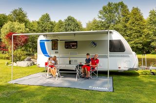 Fiamma Caravanstore XL Bag Awning, royal grey, Available in different sizes