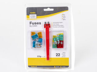 HABA Blade fuse set, safety, 12 V,  22 pieces