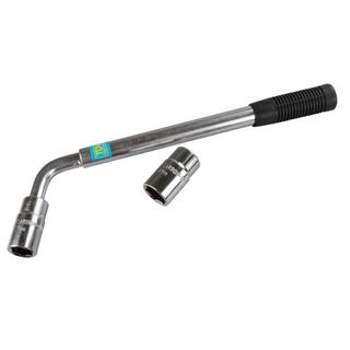 Expandable wrench for engaging motor movers and changing wheels