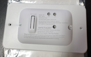 SAFE-T-ALERT LPG and Carbon Monoxide Gas Detector, white