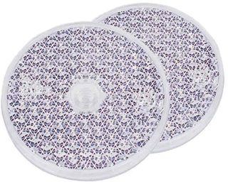 Clear Round Reflectors - Set of 2