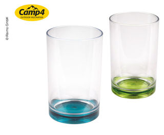 Camp4 Tarifa Drinking Glasses, set of 2, 350ml