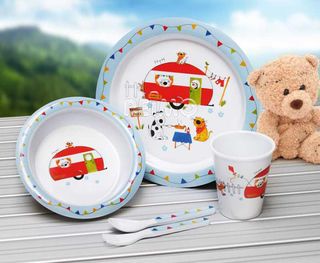 Childrens Tableware Set, Caravan Design