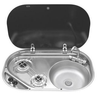 Dometic SMEV MO8322 2 Burner Hob with Sink and Tap