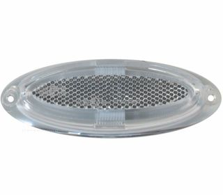 Dimatec White Oval LED Marker Light 12V