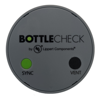 LCI Lippert Bottlecheck Bluetooth Gas Level Indicator