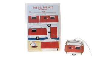 Ian Blackwell Caravan Post a Pop Out Decoration