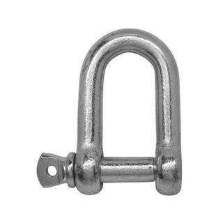 9mm D-Shackle Galvanized