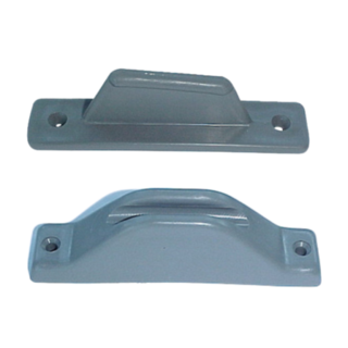 Hymer door retainer, dark grey