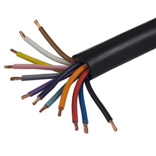 European Caravan 12 Core Pin Trailer Cable
