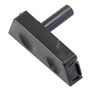 Dometic Button Door Lock LH Hinged Black, 241326022