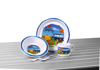 Camp4 Melamine Children's Tableware Set 