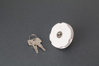 Fiamma spare lid for water infill, white, incl. keys