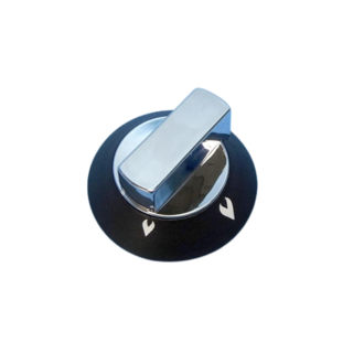 Thetford Saturn Grill and Hob Replacement Knob Chrome