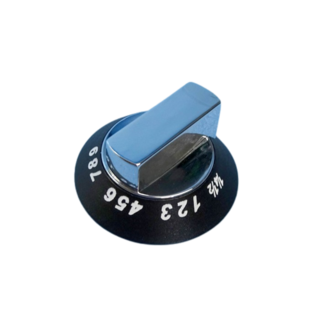 Thetford Spinflo MK3 Replacement Oven Control Knob Chrome