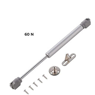 Gas strut for cupboards in caravans/motorhomes, silver, 60N