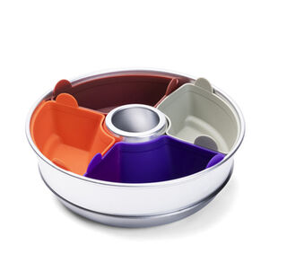 Omnia Oven Silicone Liner set/ divider kit, 6 pcs
