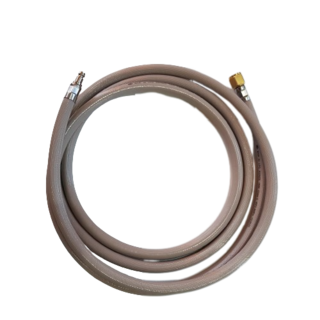 Caravan Gas Auxiliary Plug Quick Connect Hose for BBQ, 3 Meters 3/8