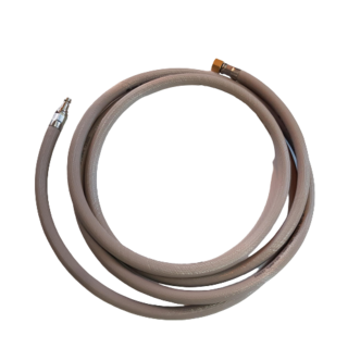 Caravan Gas Auxiliary Plug Quick Connect Hose for BBQ, 3 Meters 1/4