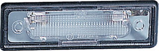JOKON number plate light, K570, clear, flush mounted