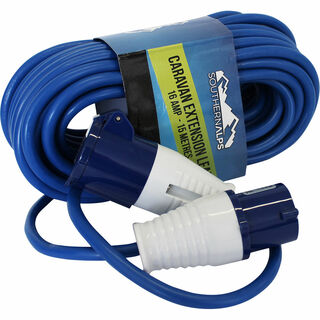 Southern Alps Caravan Extension Lead - 15M, 16amp