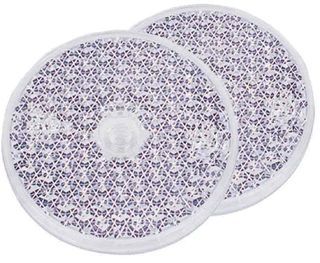 Reflector Round, 72 mm, White