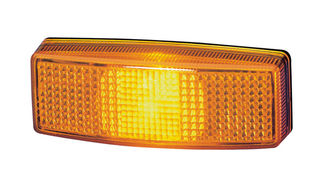 HELLA Side Marker Light Yellow, 110x40 x 25 mm