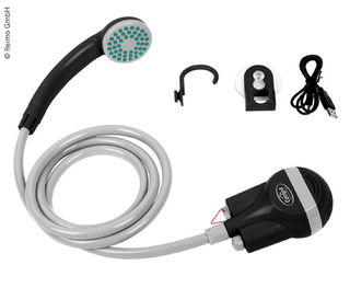 Smart Shower with battery + 5V USB charging cable