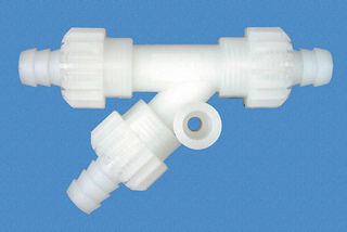 Comet X-Fix Y-piece, 10 mm, white plastic