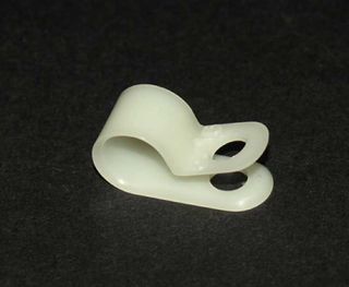 PVC clamp, 8mm, price per piece