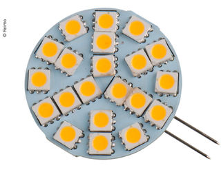 LED bulb G4, 3 W, 270 Lumen, warm white, 21 LEDS