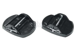 Support plates/jumbo feet for caravan stabilizer legs, set of 4