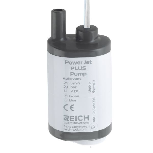 REICH Submersible 12 Volt pump POWER JET PLUS, 25l/min.