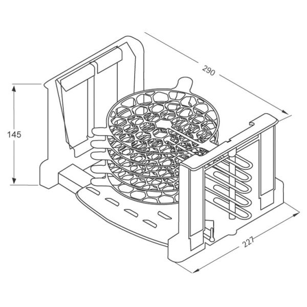 Froli Plate holder for RV and caravans Moutere Caravans