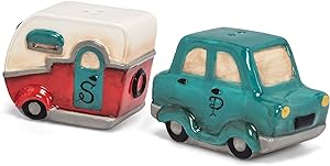Car and Caravan Salt and Pepper Shakers