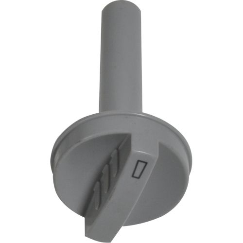 Dometic turning knob thermostat for Dometic fridges, Silver Grey, No. 241338300/7