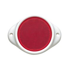 Round Red Reflector