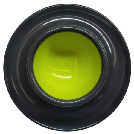 Gimex Melamine Egg Cup Set Grey Line, Lime Green, 4 Pieces