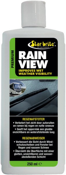 Star Brite Rain View Motorhome Windshield and Window Treatment