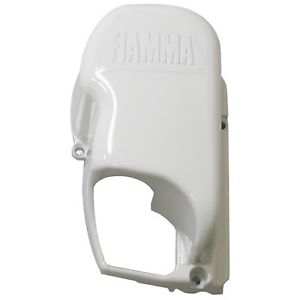 Fiamma F45S Right Hand Outer End Cap - White, 98673-401