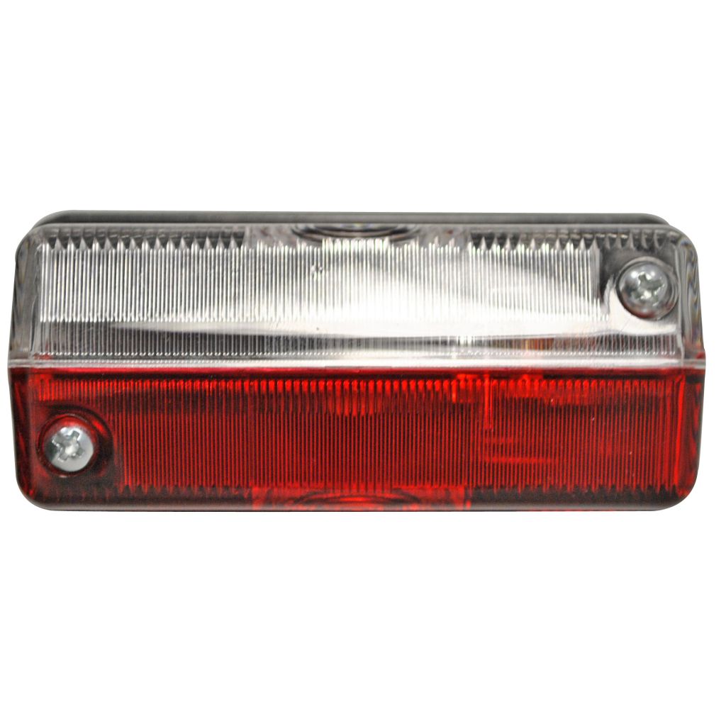 Hella Side Marker Light, Red and Clear