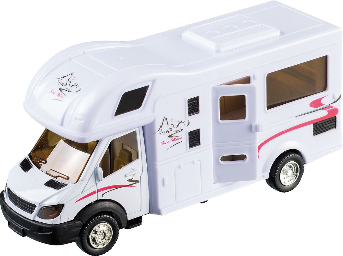 Motorhome Model with pull-back action