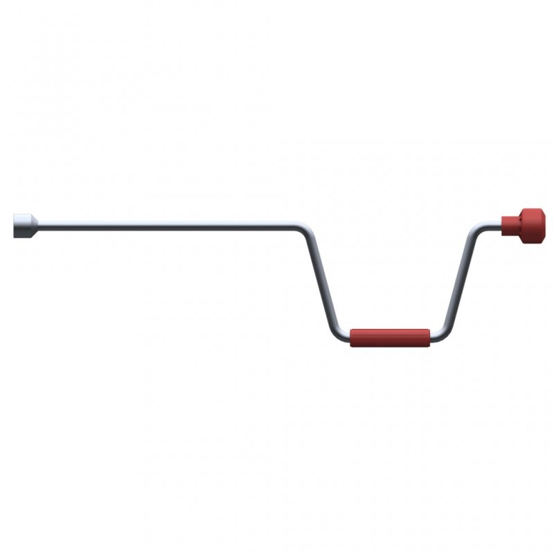 Support plates/jumbo feet for caravan stabilizer legs, set of 4