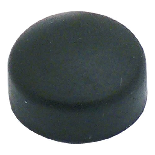 Replacement Screw Cover for Cramer Hobs and Sinks, EK 2000, Stainless Steel, Black