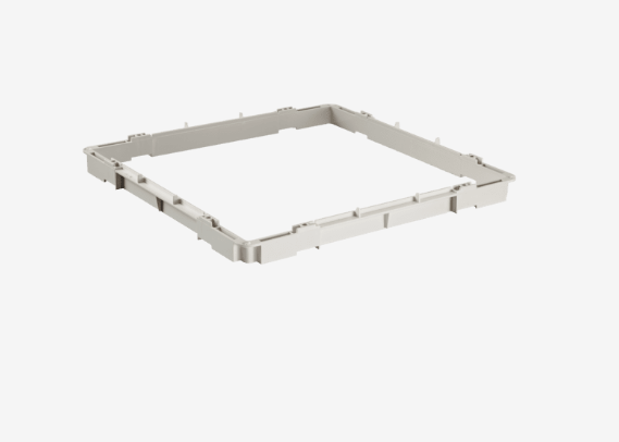 Dometic Micro Heki adapter frame for roof thickness 43 -60 mm