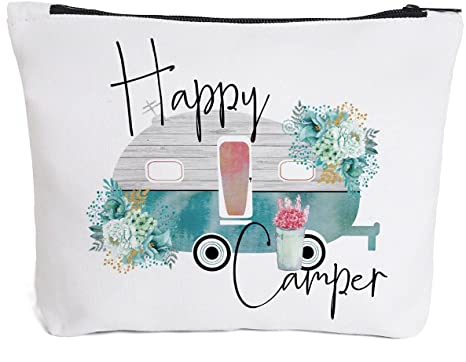 HAPPY CAMPER make up bag